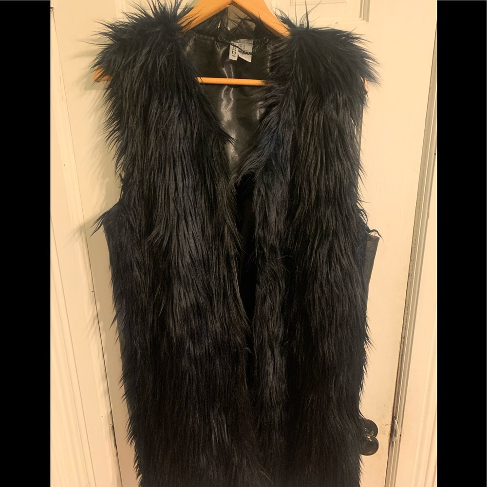 H & M Divided Fur Vest